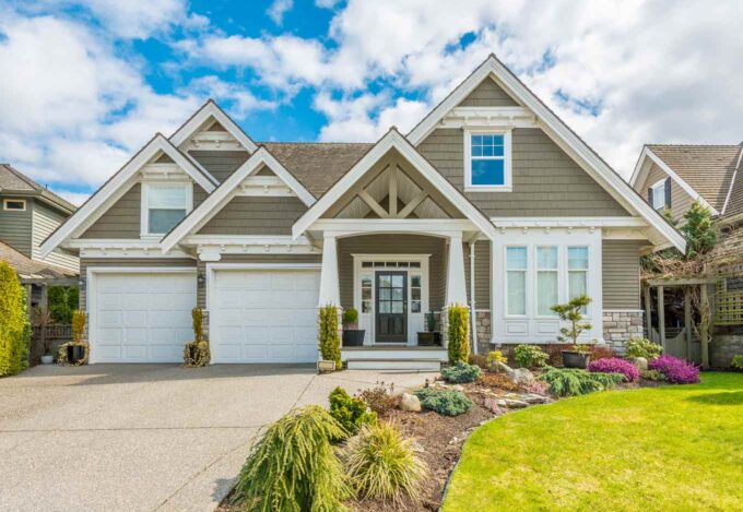 Suburban family house